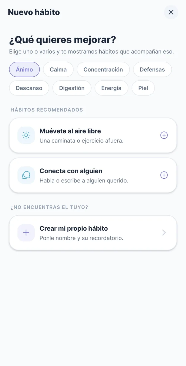 Hábitos que suman