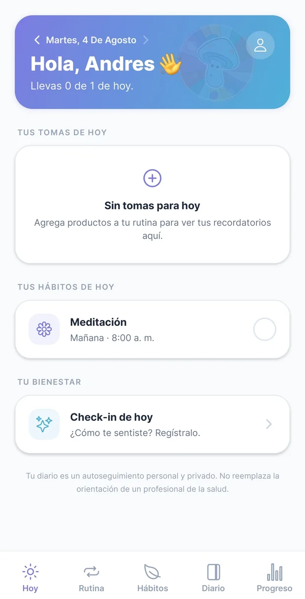 Tu día, resumido